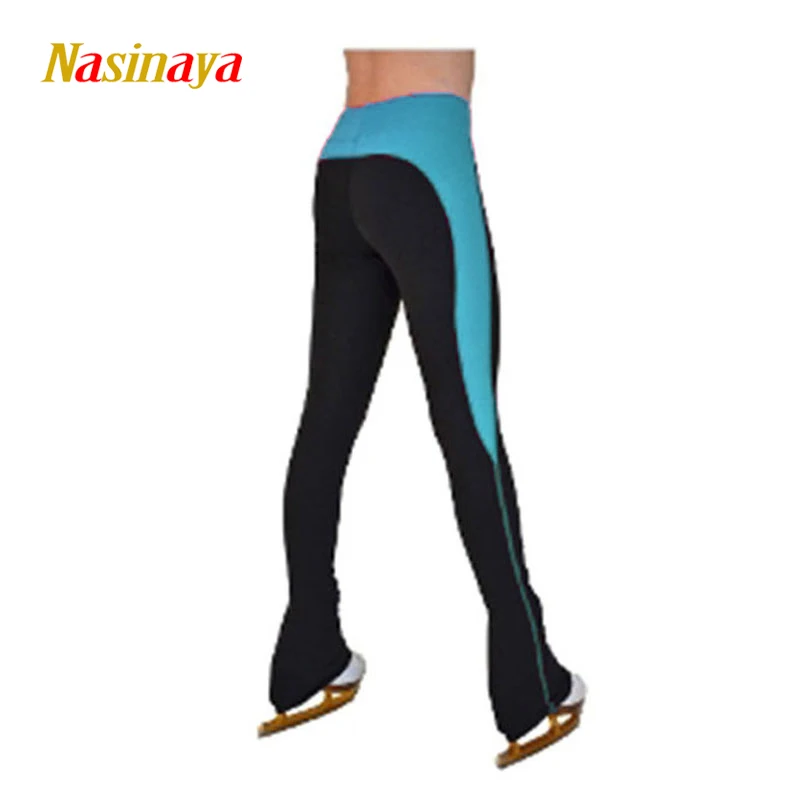 

customized clothes figure skating pants rhythmic gymnastics trousers fabric adult child girl clothing performance black purple