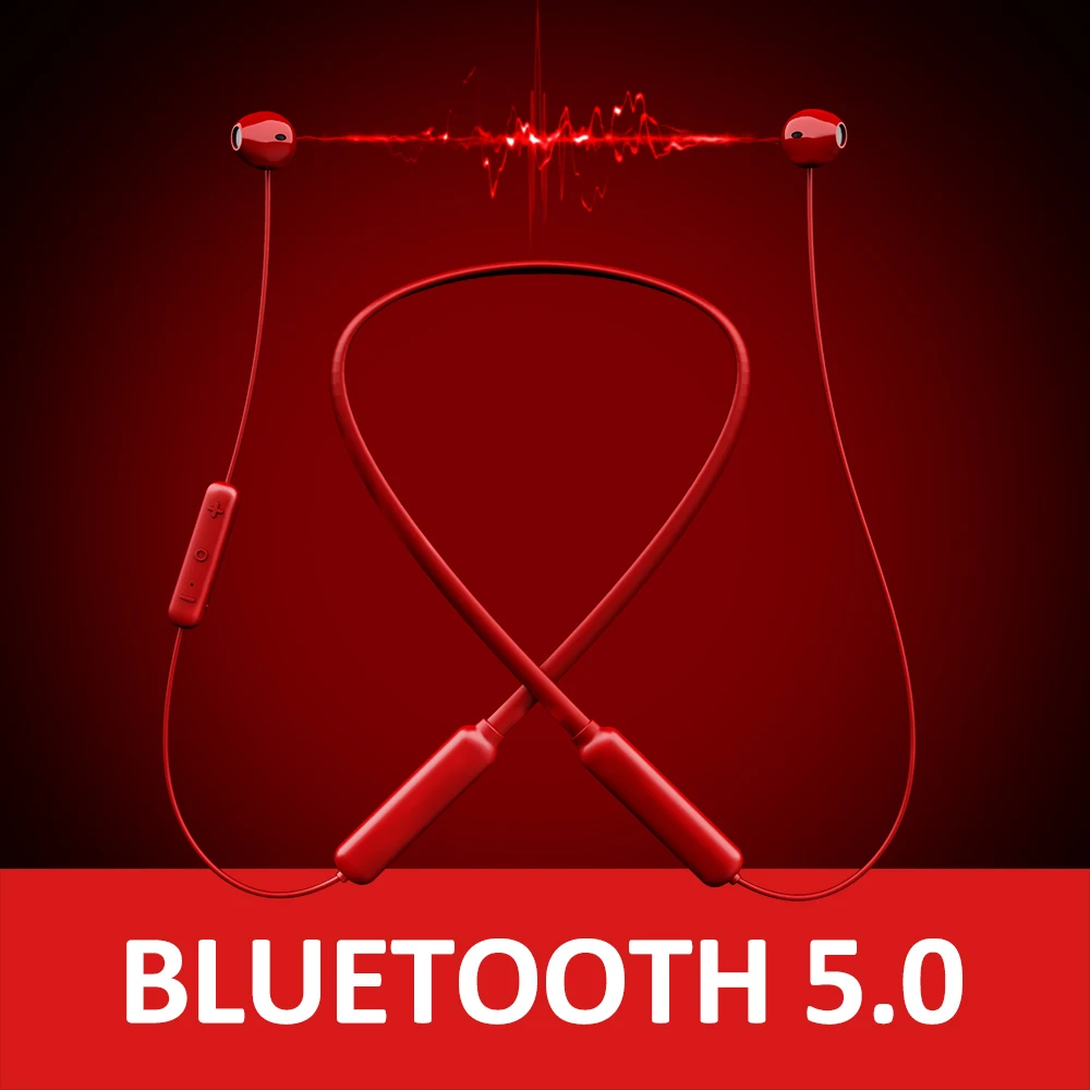 Наушники Bluetooth для бега, Bluetooth 5,0, шумоподавляющие наушники с HD микрофоном, спортивные наушники для iPhone/Android мобильных телефонов