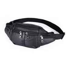 Men's Bags Genuine Leather Waist Packs Men Travel Chest Bag Crossbody Bag Belt Phone Bags For Men SH01 genuine leather men waist packs travel chest bag unisex belt bag men money belt shoulder bag bum crossbody bags for women purse