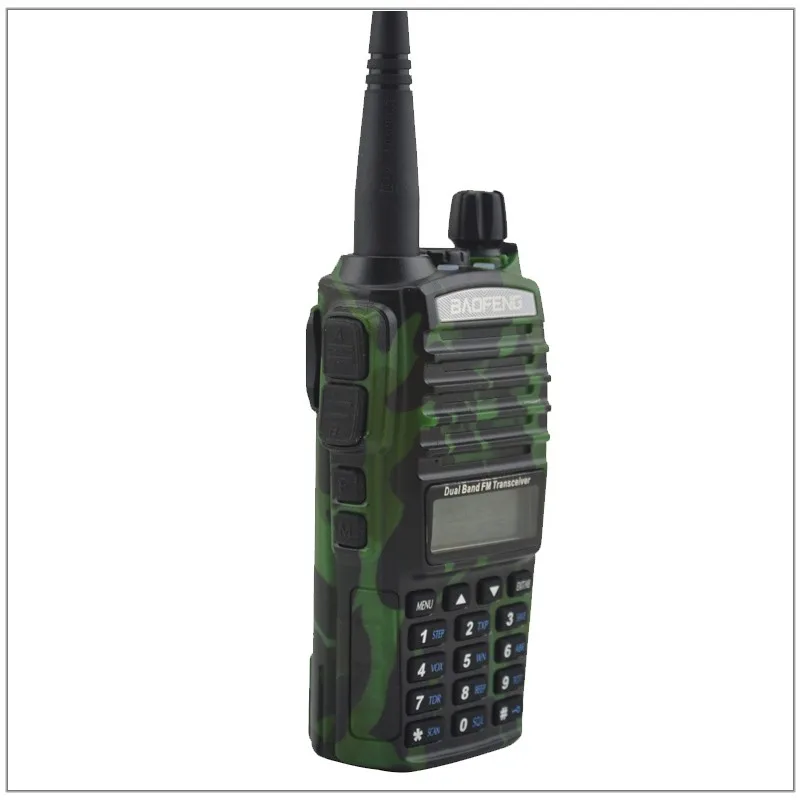 Baofeng Радио UV-82 Walkie Talkie Цвет камуфляж двухдиапазонный VHF/UHF радиолюбителей трансивер Baofeng UV82 w/Бесплатная наушник