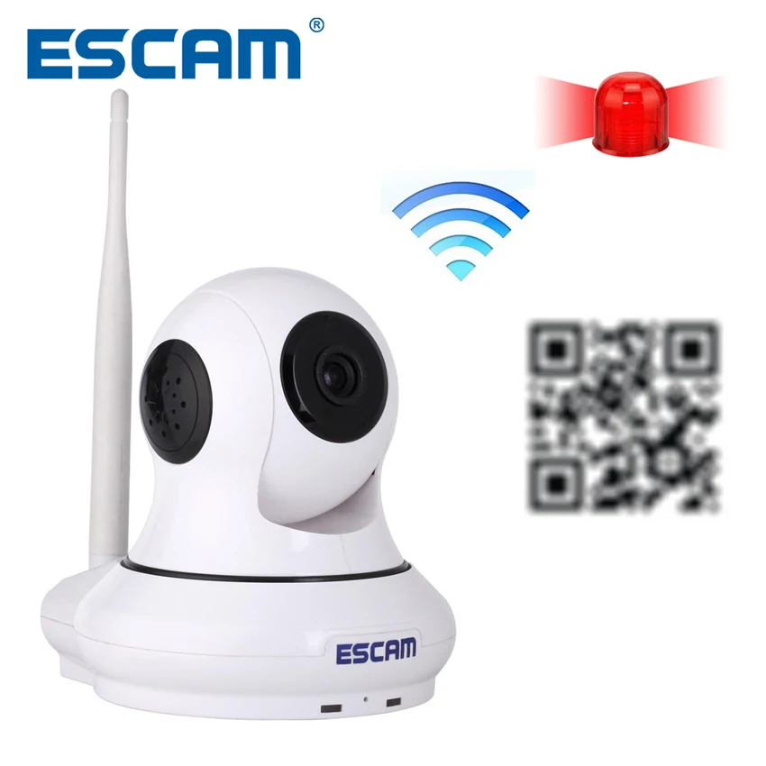 bilder für Escam Patron QF500 Mini-ip-kamera Onvif HD 720 P P2P Wirless Wifi Home Security Cctv-kamera mit tür-sensor Unterstützung 32 GB TF karte bilder für Escam Patron QF500 Mini-ip-kamera Onvif HD 720 P P2P Wirless Wifi Home Security Cctv-kamera mit tür-sensor Unterstützung 32 GB TF karte