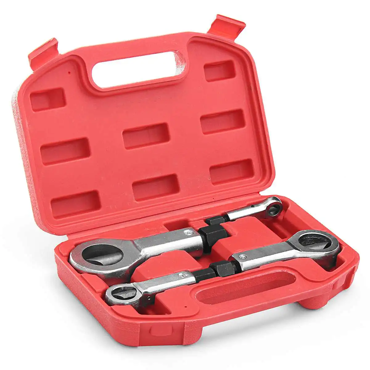 

4Pcs 4pcs 9-27mm Nut Splitter Cracker Remover Extractor Cutter Set Rust Nut Removers Repair Tools Kit