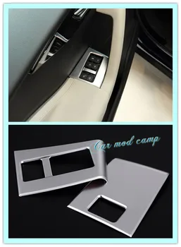 

New! For Jaguar F-pace X761 2016 2017 ABS Interior Seat Adjustment Memory Switch decoration Cover trim