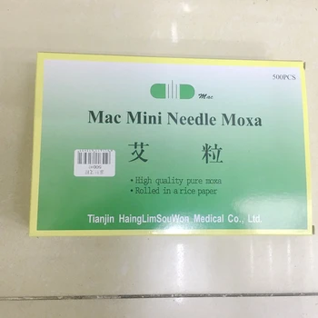 

500 pieces/box mini Moxa stick warm needles Pure Moxa stick for Moxibustion Chinese Traditional moxibustion for warm needles
