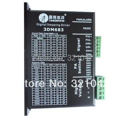 

Leadshine Driver 3DM683 3 Phase Laser Machine Parts CNC Router Machine Parts Match with 57 86 Series Motor