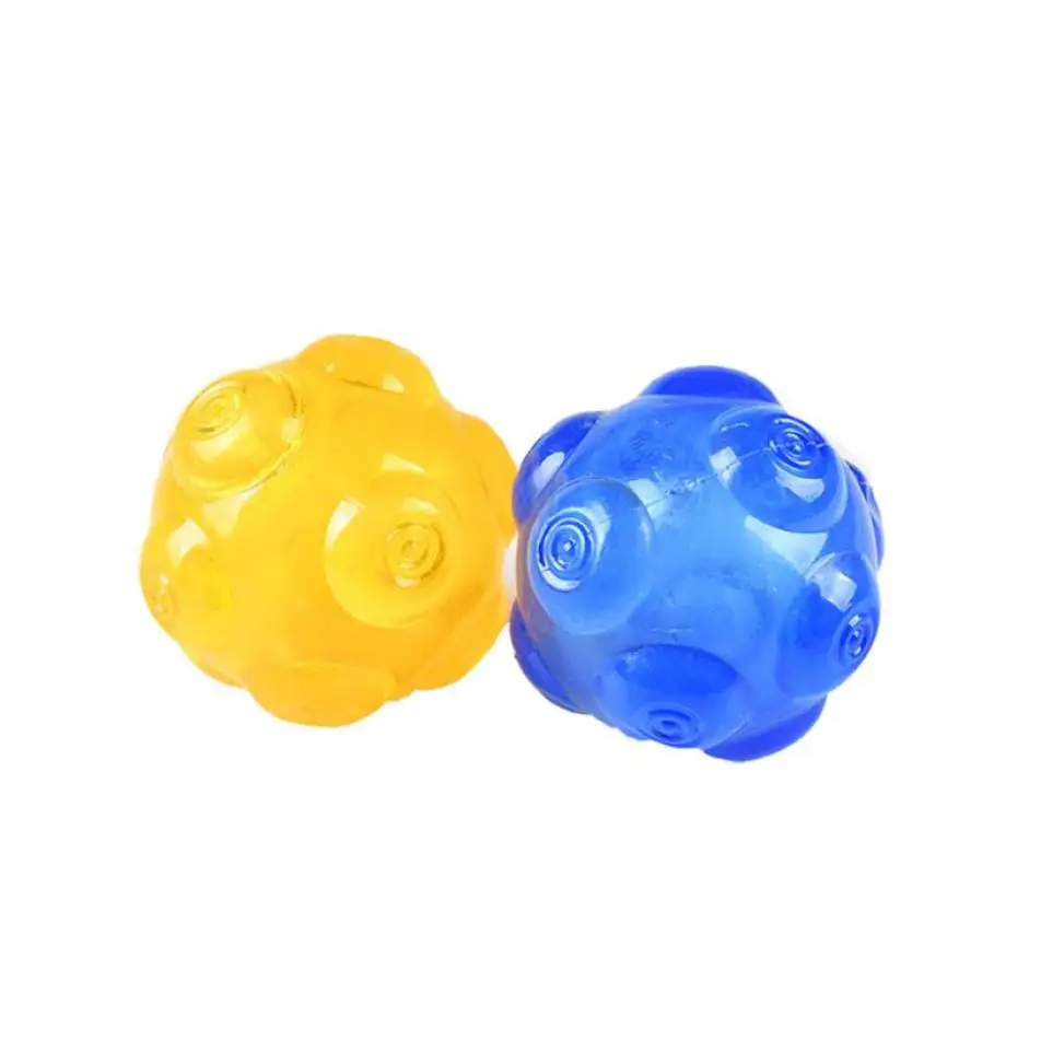 Творческий мяч игрушка собака, звучание укус выборки играть чистка зубов домашних животных собака аксессуары # ZC