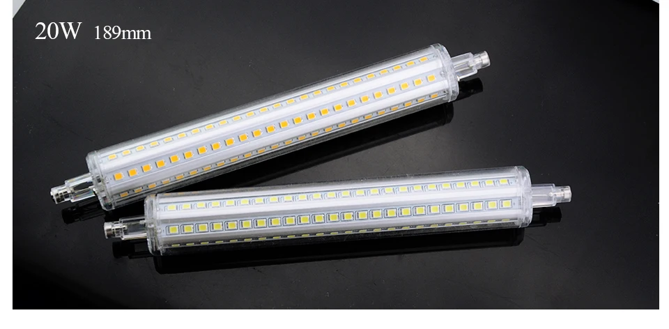 R7S Led Bulb Corn Lamp Dimmable 5W 10W 15W 20W 78mm 118mm 135mm 189mm SMD2835 Light Replace Halogen Lamps AC85V-265V (15)