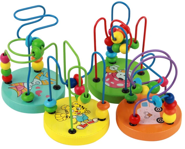 toddler toy beads on wire