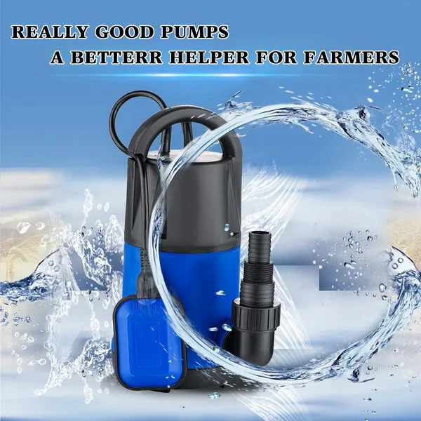 

Homdox Submersible Water Pump 110V 1100W 3400GPH Clean Dirty Pool Flood Drain Garden Irrigation US Plug