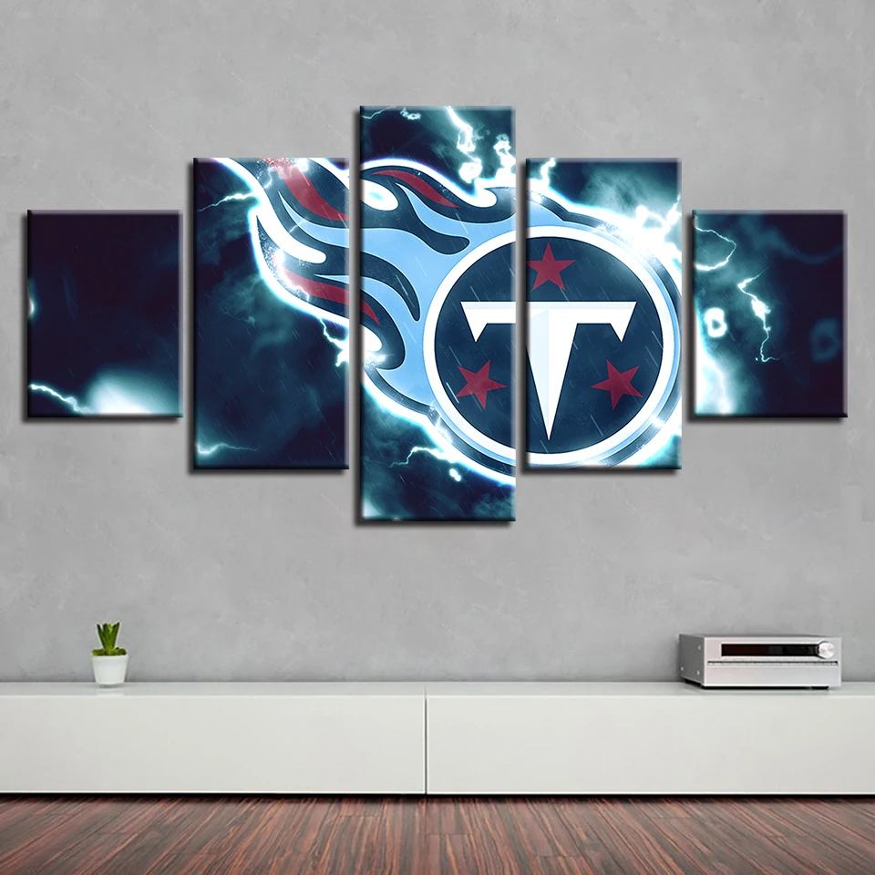 

Modular Pictures Canvas House Frame Creative 5 Pcs American Football Painting Prints Home Decor Sport Wall Art Poster For Gift