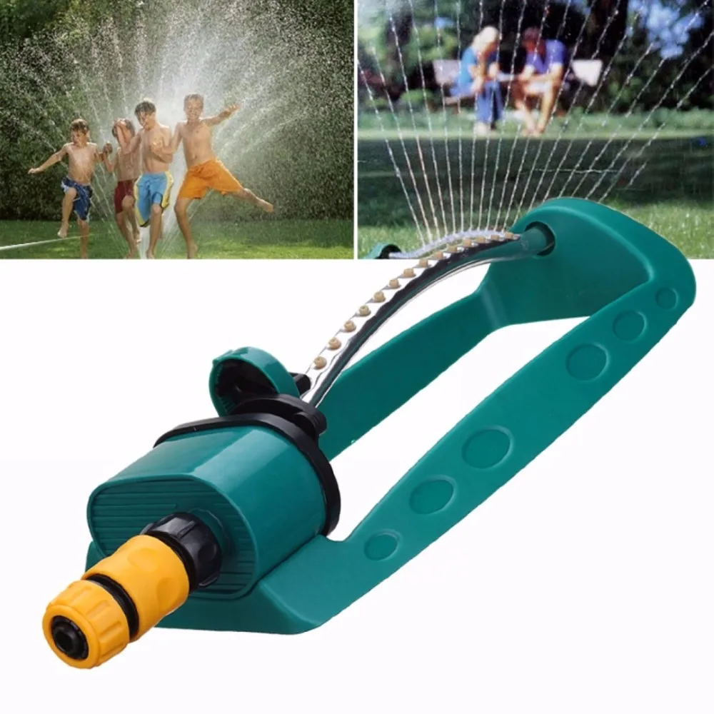 

Garden Sprinklers Adjustable Alloy Watering Sprinkler Garden Supplies Sprayer Oscillating Oscillator Lawn Irrigator