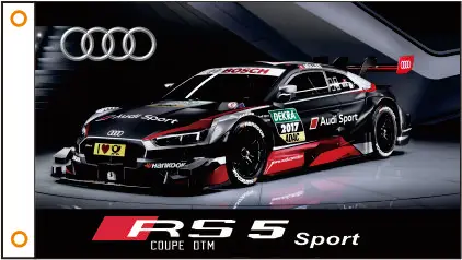 

car flag custom flag car AUDI banner 3x5ft 100% Polyester 103