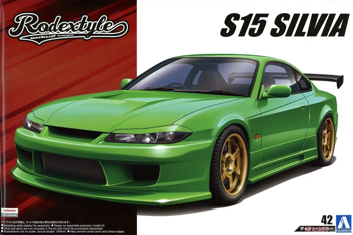 1/24 сборные Автомобильные модели Rodextyle S15 Silvia ྟ 05451|Наборы для сборки моделей| |