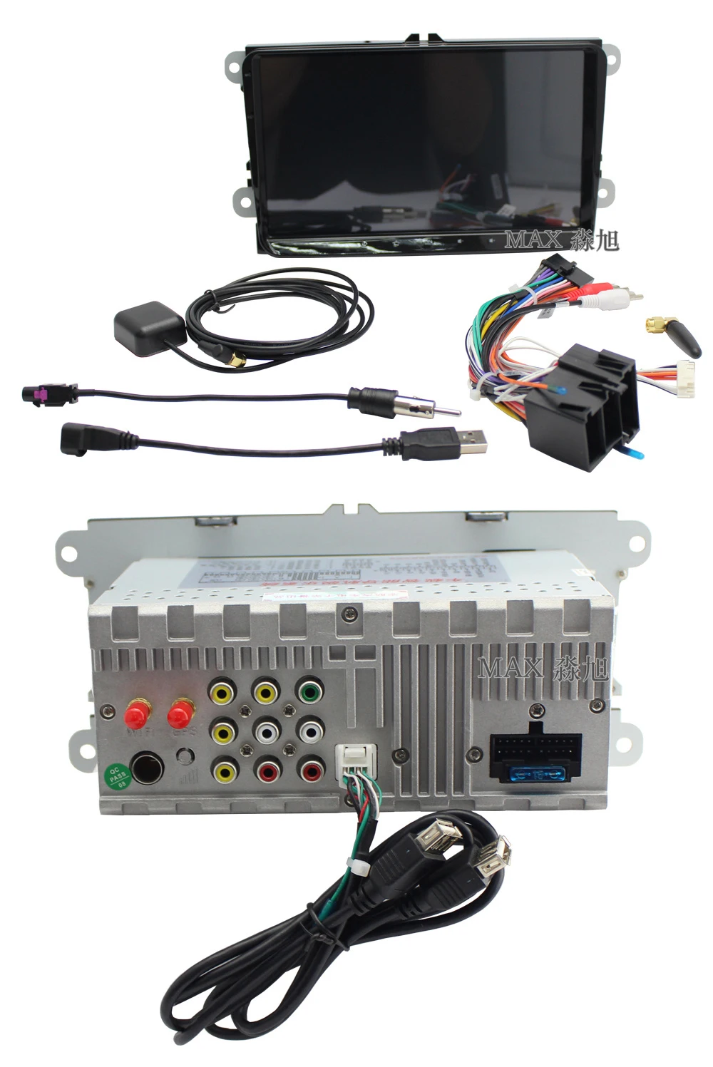 Cheap MAX GPS Navigation System Android 8.1 Car DVD Player for TIGUAN EOS POLO PASSAT CC GOLF 5 6 Radio RDS DAB+ BT 4G WIFI map 1080P 13