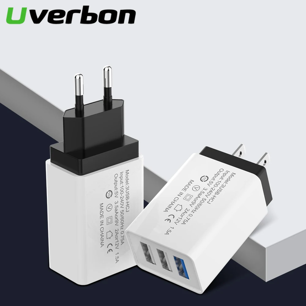 

EU US Moblie Phone Charger USB Quick Charge Adapter For iphone X 8 EU US Plug Fast charger Wall Traval charger For Type-C Device