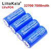 Nouveau 2022 Lii-70A LiitoKala 3.2 V 32700 6500 mah 7000 mAh batterie LiFePO4 35A 55A haute puissance Maximum décharge continue batterie ► Photo 1/6