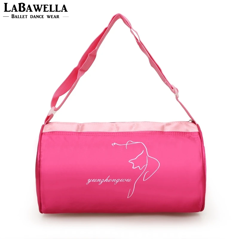 Children Pink Ballet Dancing Bag For Kids Dance Girls Cross body Ballet bags Baby Pink Paillettes Embroidery Dancing Bags AS8656