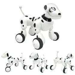 Собака Робот танец электронный питомец музыка умный робот собака 2,4 г беспроводной цифровой, с дистанционным управлением Pet дети говорящая