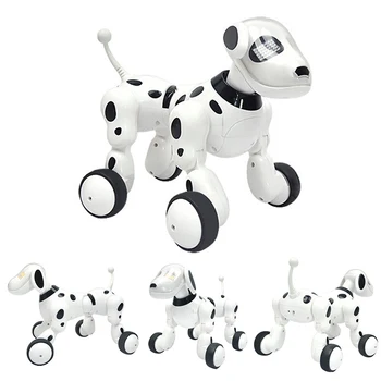 

Dog Robot Dance Electronic Pet Music Intelligent Robot Dog 2.4G Wireless Remote Control Digital Pet Kids Toy Talking Toys Gifts