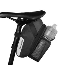 ROSWHEEL 2018 bike bag bicycle saddle bag accessories with rear light water bottle pocket waterproof 1.8L capacity