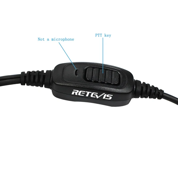 2 Pin гарнитура Finger PTT Retevis R-161 для Kenwood Retevis H-777 RT8 для Baofeng для TYT Walkie Talkie аксессуары C9047A