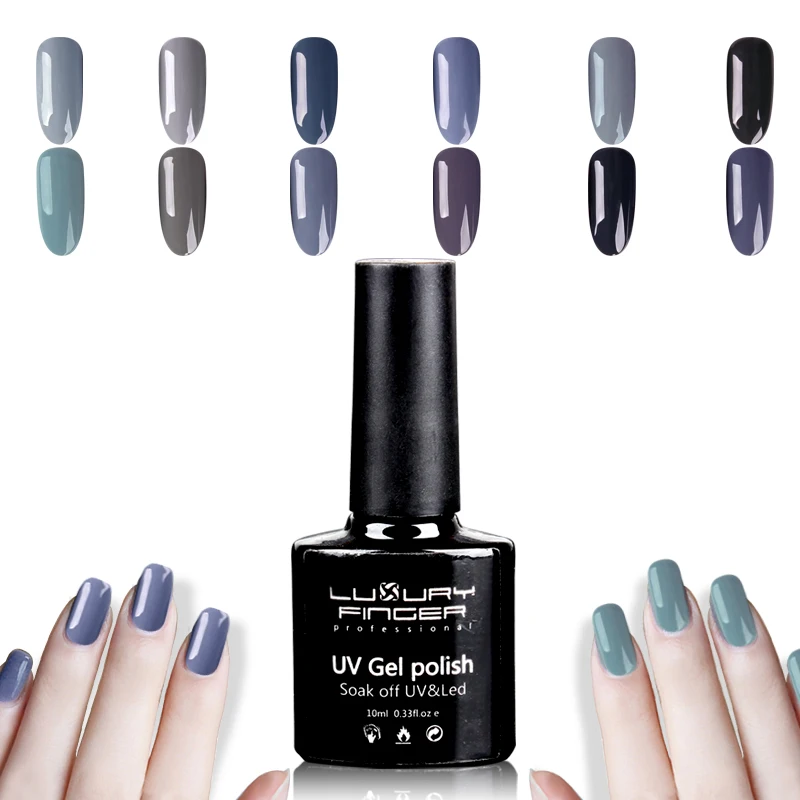 

Luxury Finger 1Pcs 10ML UV Gel Nail Polish Varnish Long Lasting Soak Off UV Led Lamp for Nails Art Design 2016 Fashion Women New