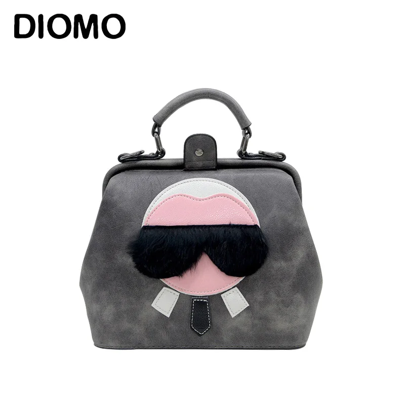 

DIOMO 2017 Women Bag Female Designer Handbags High Quality Doctor Bag Top-handle Bags Over Her Shoulder sac a main