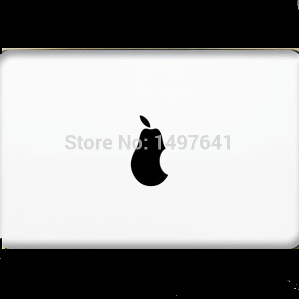 

10cm x 5.3cm Apple Pear Wall Tattoo Car Window Sticker For Truck Bumper Funny JDM SUV Door Laptop Vinyl Decal Styling 13 Colors