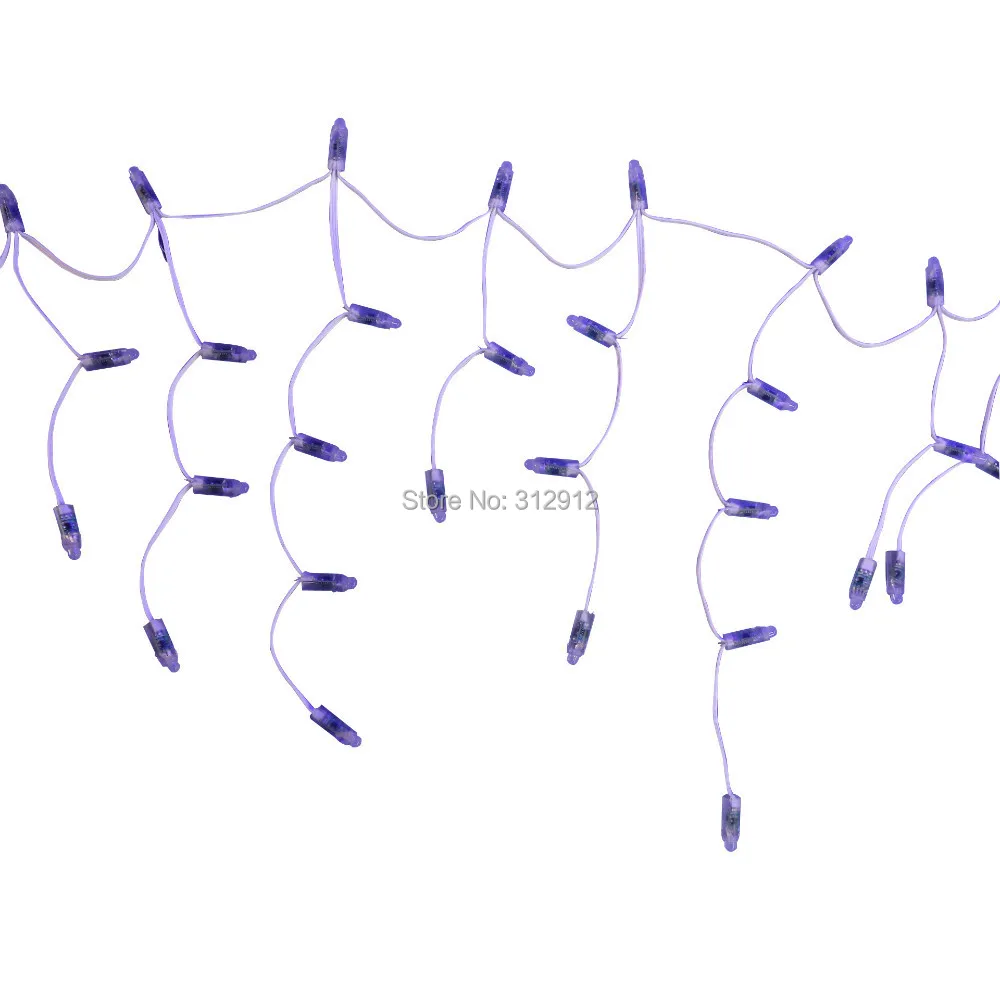 DC12V WS2811 smart LED Icicles string Всего 50 узлов Полностью белый провод IP68|wire feeder|wire flashwire charges |