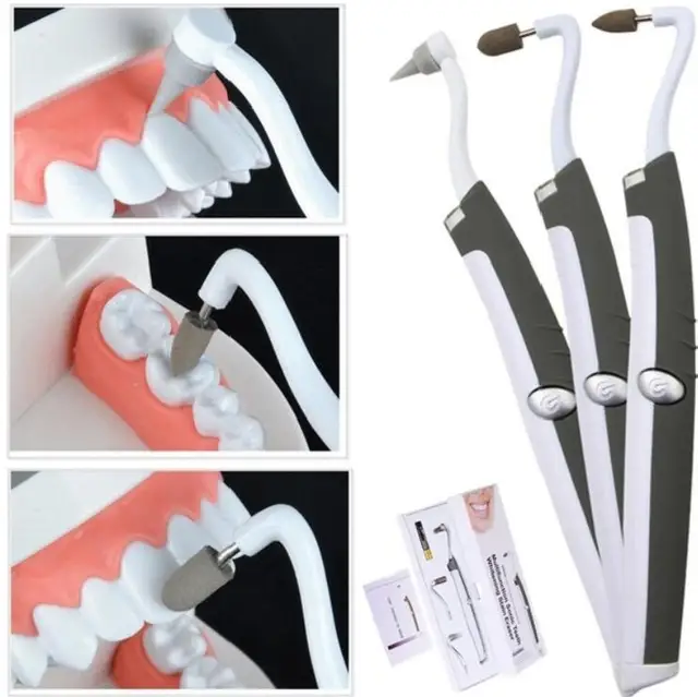 Oral Hygiene Sonic Pic Teeth Whitening LED Dental Cleaning Tool Kit