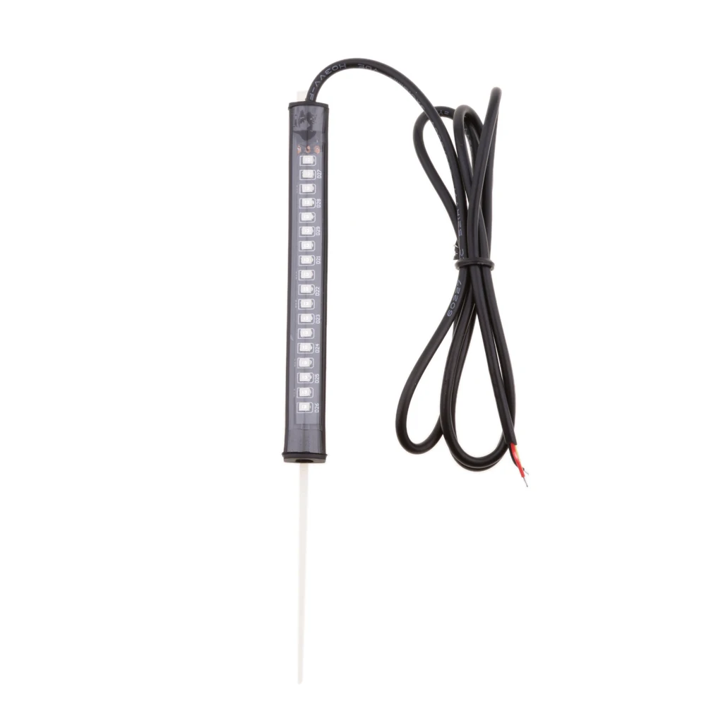 Motorcycle LED 39-41mm Fork Turn Signal Strip Kit Amber Lights LED Motorcycle Fork Turn Signal Kit