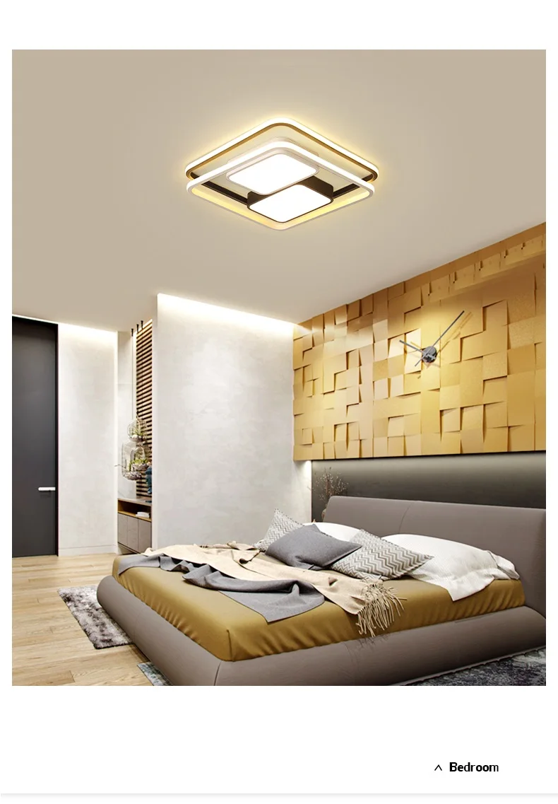 modern led ceiling lights for living room bedroom lampara techo 7