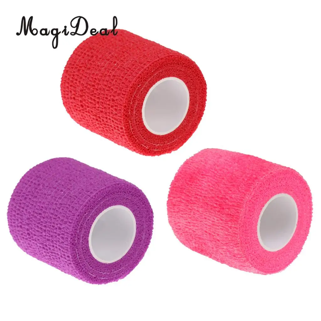 

MagiDeal Flexibility 5cm First Aid Medical Sports Ankle Care Stretch Self-Adhesive Bandage Wrap Grip Sport Safety Wrist Support