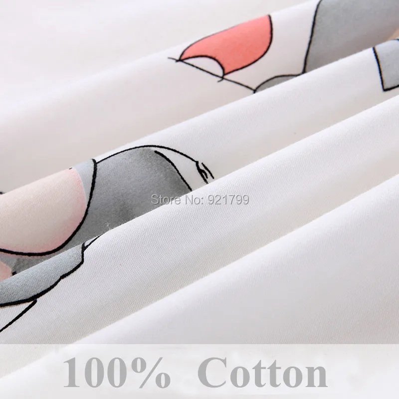 Gray Elephant Cotton Cartoon Soft Baby Bedding Set Baby Crib bumper Include Pillow/ Bumpers/ Sheet/Quilt Cover NewBaby Bumpers