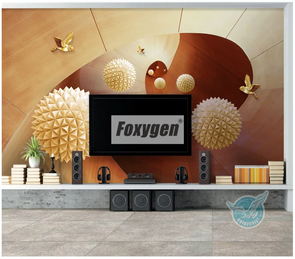 Customzied NON-WOVEN Wallpaper mural with kinds of nice 3D flowers animalsForest abstract landscapes cities designs designs and patterns  (232)