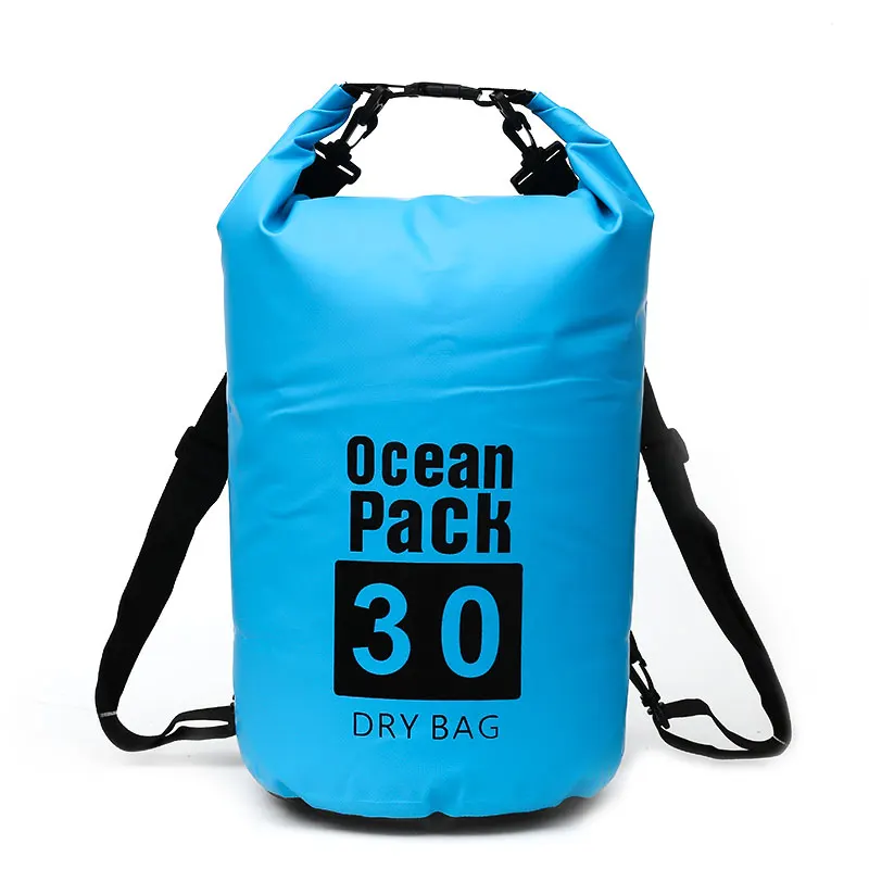 

Mountaineering Waterproof Bag Diving Compression Storage Drying Bag Men And Women Outdoor Camping 30L Large Capacity Backpack