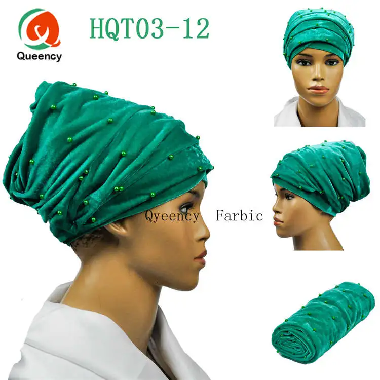 Новая мода в африканском стиле одноцветное тюрбан и шарф, мягкий Африканский headtie, Африканский тюрбан, Для женщин Интимные аксессуары, Женская одежда - Цвет: Aqua