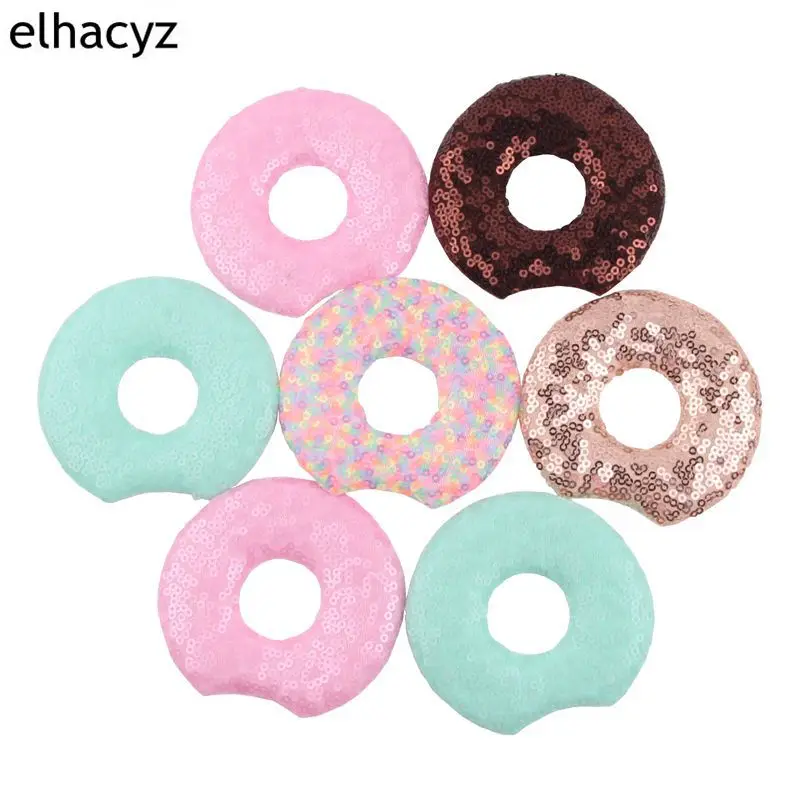 

1 Pair NEW 3.3'' Minnie Mouse Ears DIY Hair Accessories Children Fashion Headwear For Gilr Vintage Donut Headband Boutique Femme