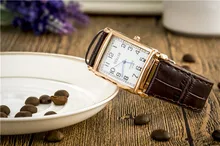 Vogue Model Sq. Watches Ladies 2016 Pu Leather-based Woman Watch reside Waterproof Quartz Small ClockLady Watch Feminine Wristwatches