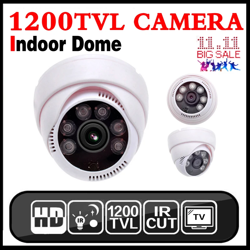 2017Nano Горячая 1200TVL цветная CMOS Ночная камера ночного видения для дома HD CCTV AHDL
