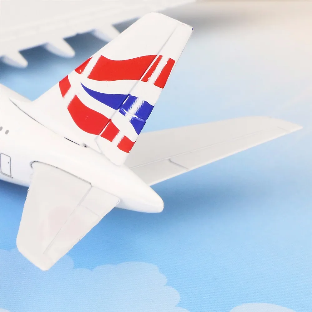 British Airways A380 16 см металлические модели самолетов подарок на день рождения для