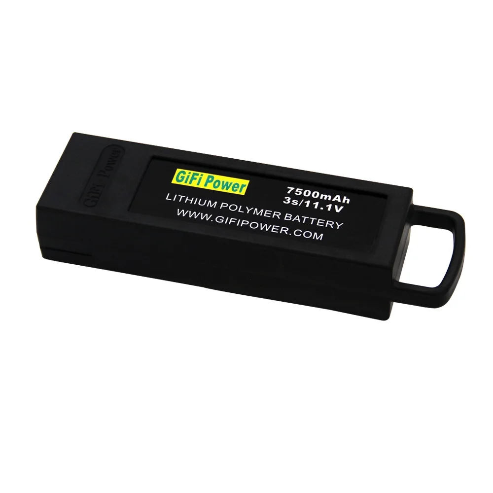 1 шт. 11 V 7500mAh 3S Flight lipo battery для Yuneec Q500 4K Typhoon RC Drone высокая емкость part|Детали и