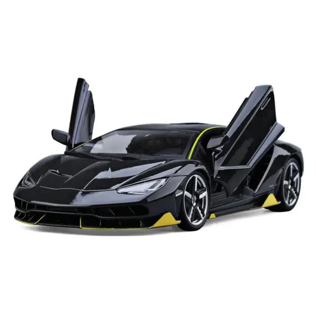 LP770 4 Sports Car Model 118 Simulated Alloy Car Toy Home