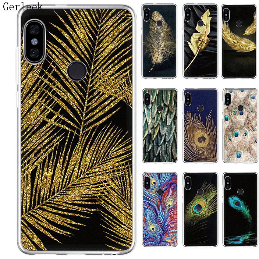 Desxz Feather Hard Case For Xiaomi Mi A2 A1 5X 6X 6 8 9 9se 5 5s MAX 3 Lite Cover | Мобильные телефоны и аксессуары