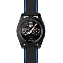 Лидер продаж G6 SmartWatch phonewatch поддержка шагомер динамик синхронизировать контакты мониторинга сердечного ритма для iOS смартфонов на базе Android