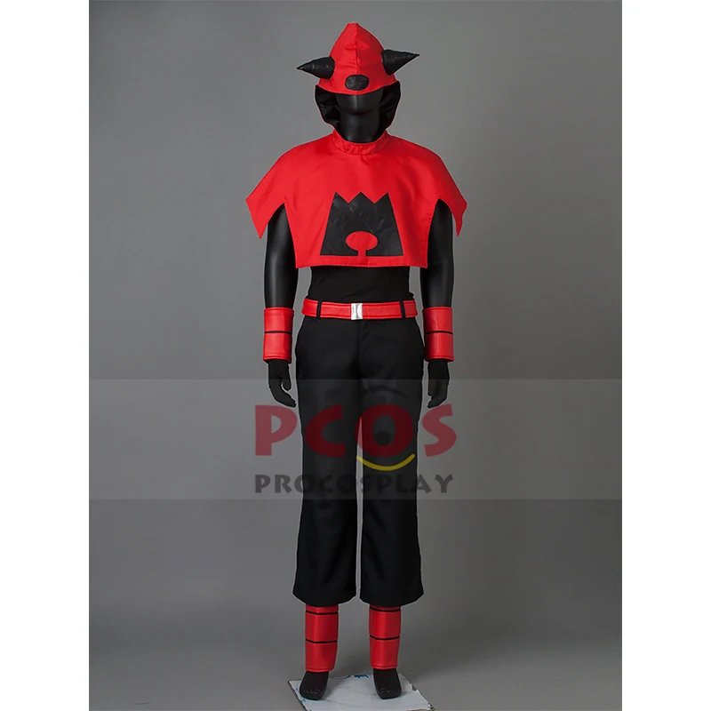 Pocket Monster/Pokemon Ultieme Ruby Team Magma mannen Cosplay Kostuum mp002224 Pocket Monster/Pokemon Ultieme Ruby Team Magma mannen Cosplay Kostuum mp002224