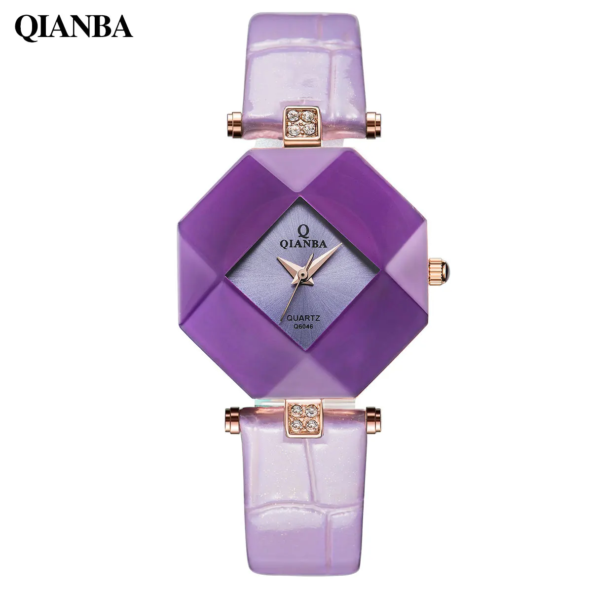 Prix pour Haute Qualité New Original Casual Mode Chaude Marque QIANBA Violet Bleu Femelle Dames Étanche Pourpre Quartz Femmes Montres Cadeau Prix pour Haute Qualité New Original Casual Mode Chaude Marque QIANBA Violet Bleu Femelle Dames Étanche Pourpre Quartz Femmes Montres Cadeau