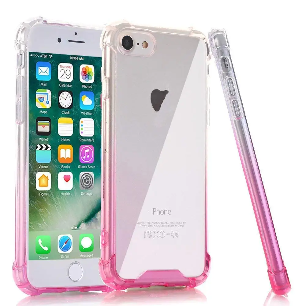 

GKK Case for Samsung Galaxy A70 A40s M30 A60 A50 Case Gradient Transparent Reinforced TPU Anti-knock Cover Coque Fundas