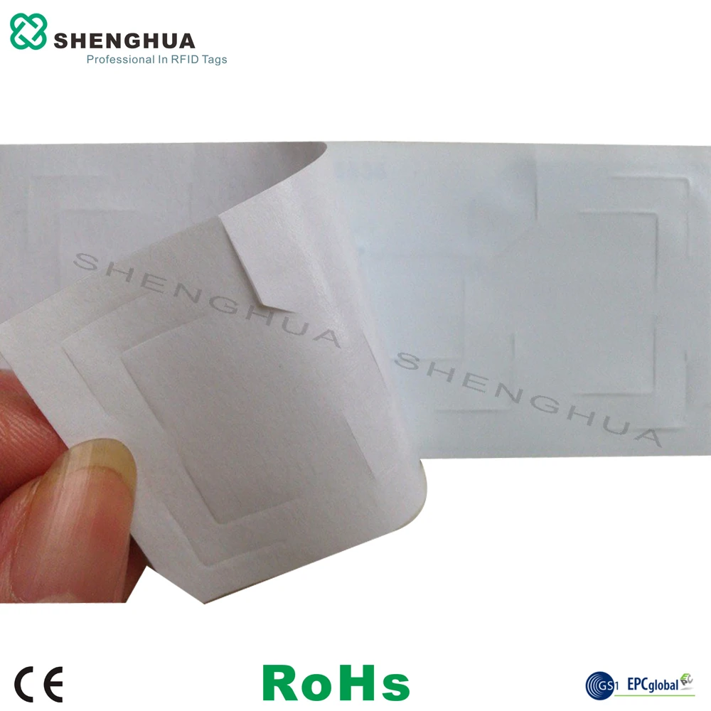 Метка для лобового стекла RFID UHF 200 шт. хрупкая нарезка этикеток 92*40 мм
