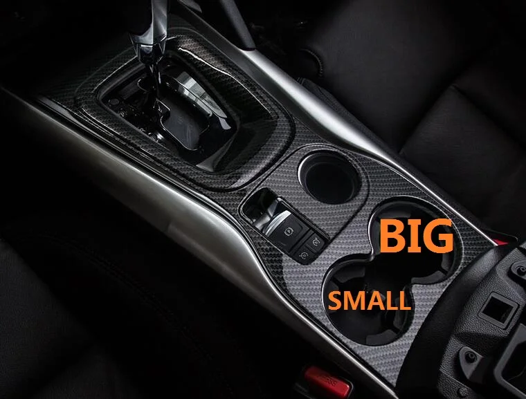 

ABS Chrome For Renault Kadjar 2015 2016 2017 Car gear shift knob water cup frame panel Cover trim